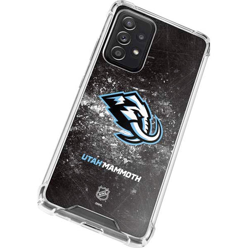 NHL Utah Mammoth Ice Frost Galaxy A72 5G Clear Case