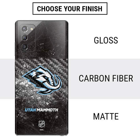 NHL Utah Mammoth Ice Frost Galaxy Note20 5G Skin
