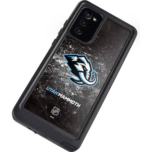 NHL Utah Mammoth Ice Frost Galaxy Note20 5G Waterproof Case