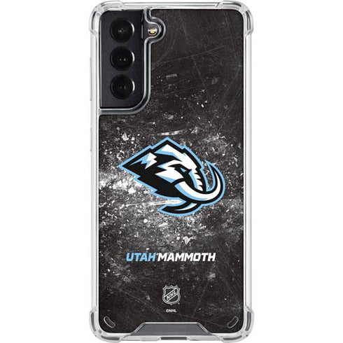 NHL Utah Mammoth Ice Frost Galaxy S21 5G Clear Case