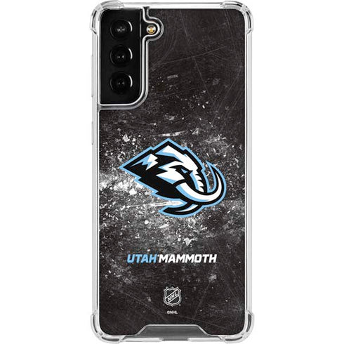 NHL Utah Mammoth Ice Frost Galaxy S21 FE Clear Case