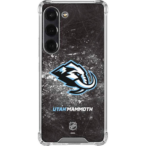 NHL Utah Mammoth Ice Frost Galaxy S23 Clear Case