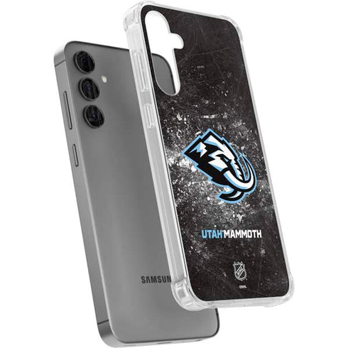 NHL Utah Mammoth Ice Frost Galaxy S24 Plus Clear Case
