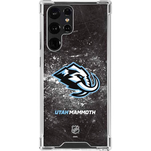 NHL Utah Mammoth Ice Frost Galaxy S24 Ultra Clear Case