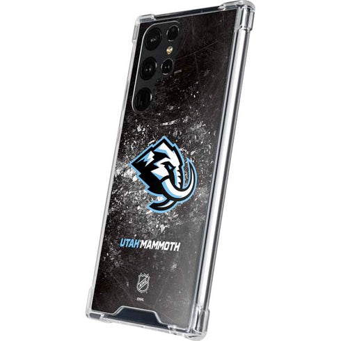 NHL Utah Mammoth Ice Frost Galaxy S24 Ultra Clear Case