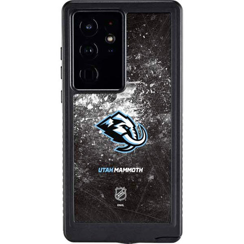 NHL Utah Mammoth Ice Frost Galaxy S24 Ultra Waterproof Case