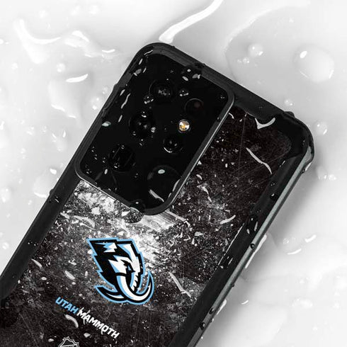NHL Utah Mammoth Ice Frost Galaxy S24 Ultra Waterproof Case