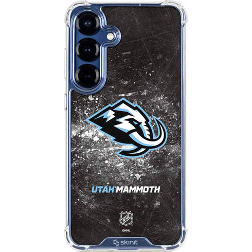 NHL Utah Mammoth Ice Frost Galaxy S25 Clear Case