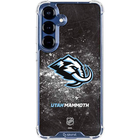 NHL Utah Mammoth Ice Frost Galaxy S25 Plus Clear Case
