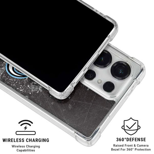 NHL Utah Mammoth Ice Frost Galaxy S25 Ultra Clear Case