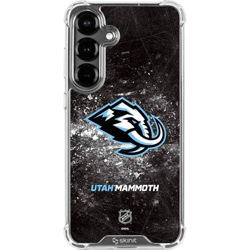 NHL Utah Mammoth Ice Frost Galaxy S26 Clear Case