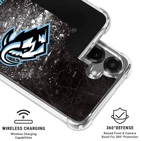 NHL Utah Mammoth Ice Frost Galaxy S26 Clear Case