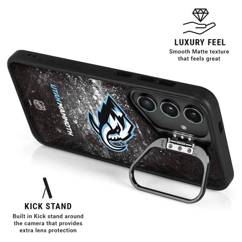 NHL Utah Mammoth Ice Frost Galaxy S26 Kickstand Case