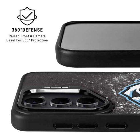NHL Utah Mammoth Ice Frost Galaxy S26 Plus Kickstand Case