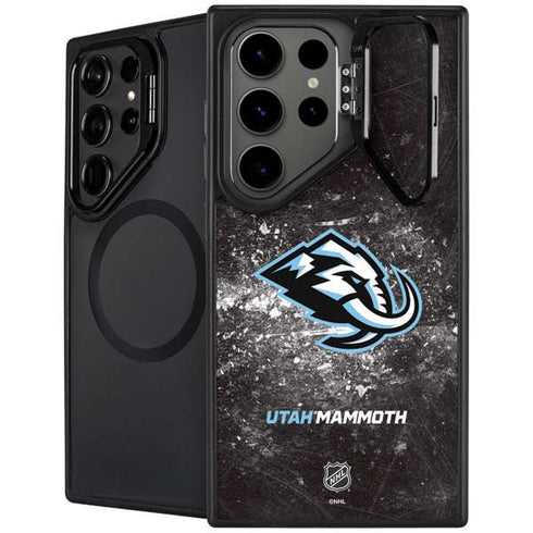 NHL Utah Mammoth Ice Frost Galaxy S26 Ultra Kickstand Case