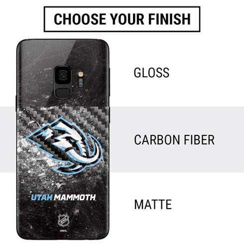 NHL Utah Mammoth Ice Frost Galaxy S9 Skin