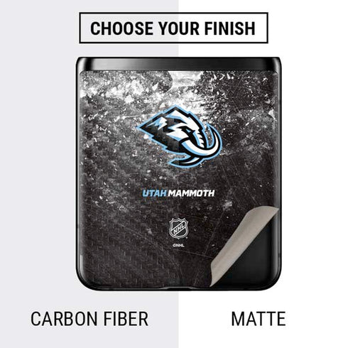 NHL Utah Mammoth Ice Frost Galaxy Z Flip Skin
