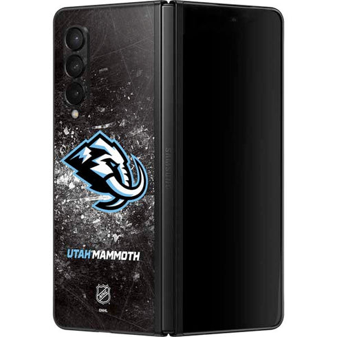 NHL Utah Mammoth Ice Frost Galaxy Z Fold3 5G Skin