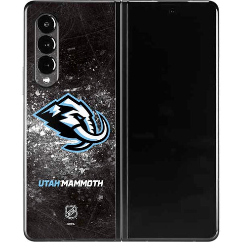 NHL Utah Mammoth Ice Frost Galaxy Z Fold3 5G Skin