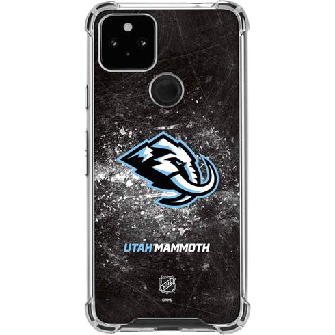 NHL Utah Mammoth Ice Frost Google Pixel 4a 5G Clear Case