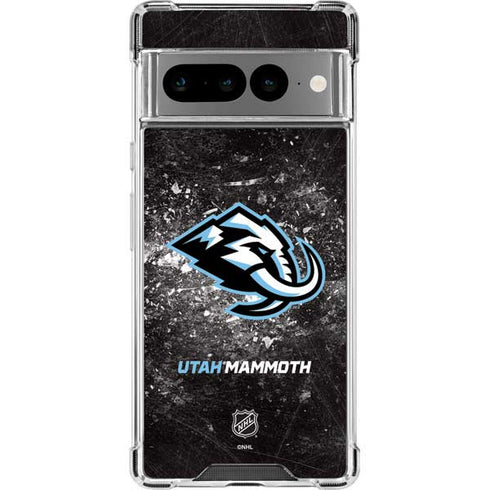 NHL Utah Mammoth Ice Frost Google Pixel 7 Pro Clear Case