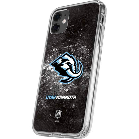 NHL Utah Mammoth Ice Frost iPhone 11 Clear Case