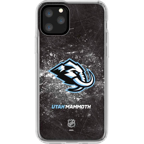 NHL Utah Mammoth Ice Frost iPhone 11 Pro Clear Case
