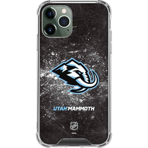 NHL Utah Mammoth Ice Frost iPhone 11 Pro Max Clear Case
