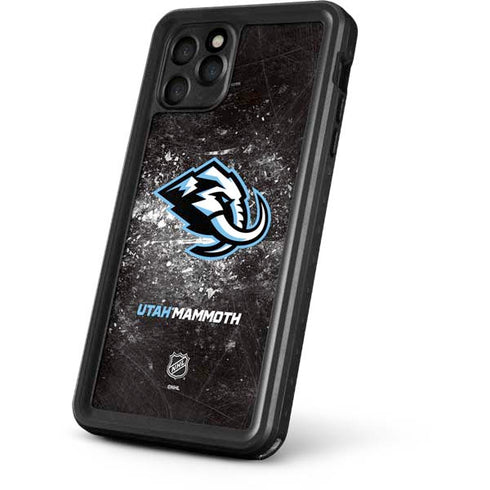 NHL Utah Mammoth Ice Frost iPhone 11 Pro Waterproof Case
