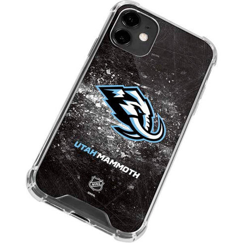 NHL Utah Mammoth Ice Frost iPhone 12 Clear Case