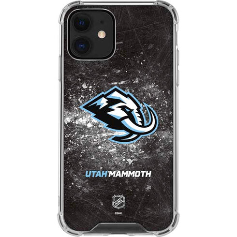 NHL Utah Mammoth Ice Frost iPhone 12 Mini Clear Case