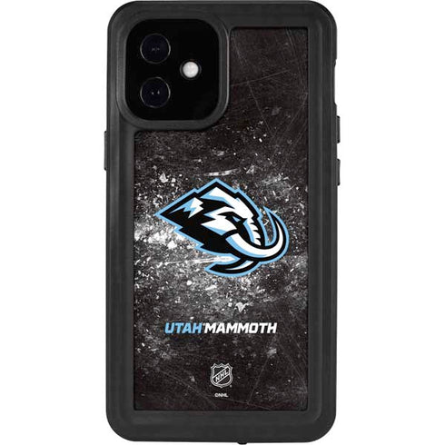 NHL Utah Mammoth Ice Frost iPhone 12 Mini Waterproof Case
