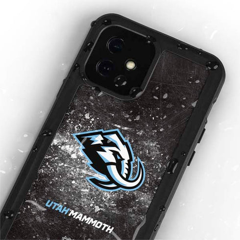 NHL Utah Mammoth Ice Frost iPhone 12 Mini Waterproof Case