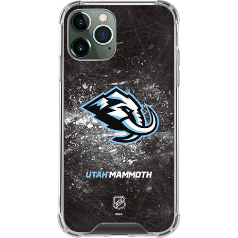 NHL Utah Mammoth Ice Frost iPhone 12 Pro Clear Case