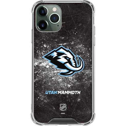 NHL Utah Mammoth Ice Frost iPhone 12 Pro Max Clear Case