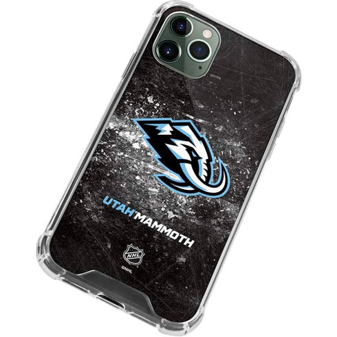 NHL Utah Mammoth Ice Frost iPhone 12 Pro Max Clear Case