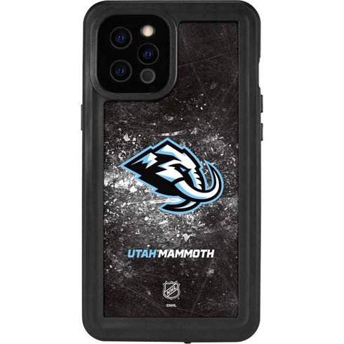 NHL Utah Mammoth Ice Frost iPhone 12 Pro Max Waterproof Case