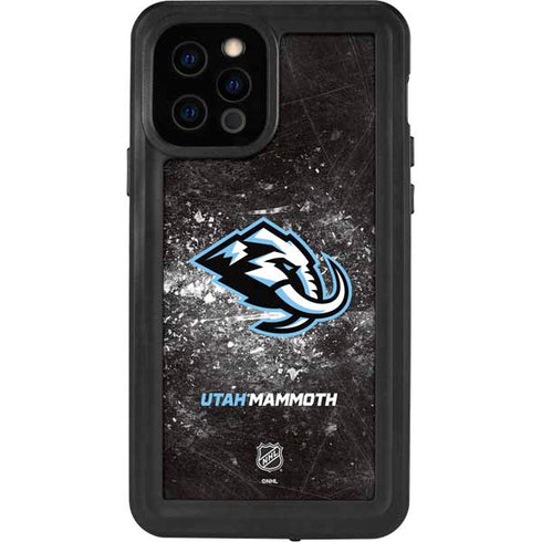 NHL Utah Mammoth Ice Frost iPhone 12 Pro Waterproof Case