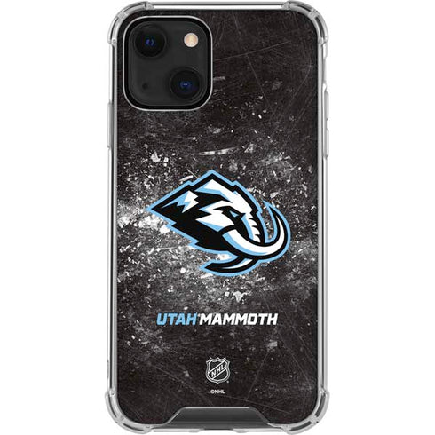 NHL Utah Mammoth Ice Frost iPhone 13 Clear Case