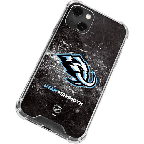 NHL Utah Mammoth Ice Frost iPhone 13 Mini Clear Case