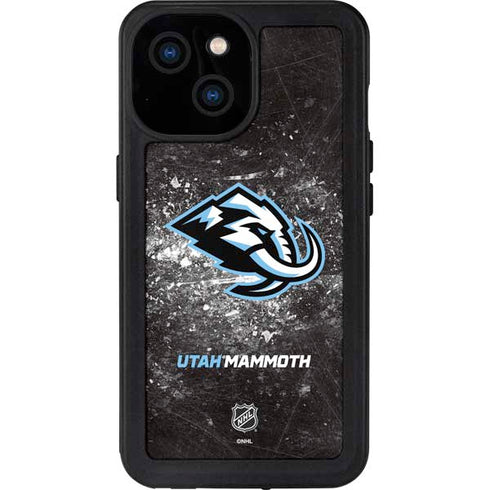 NHL Utah Mammoth Ice Frost iPhone 13 Mini Waterproof Case