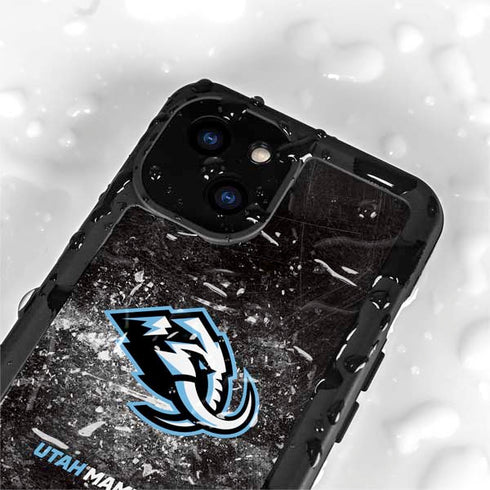 NHL Utah Mammoth Ice Frost iPhone 13 Mini Waterproof Case