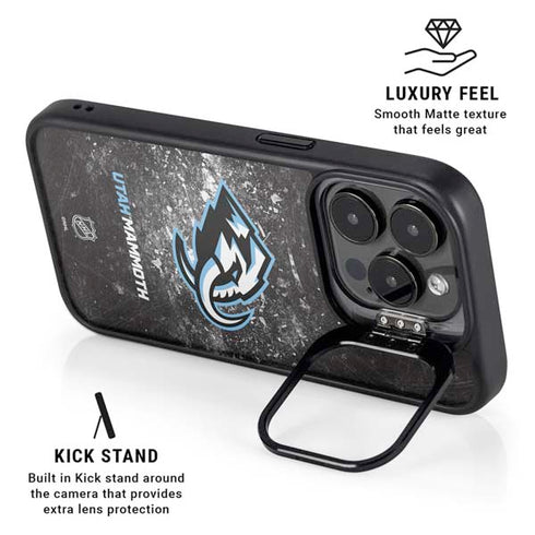 NHL Utah Mammoth Ice Frost iPhone 13 Pro Kickstand Case