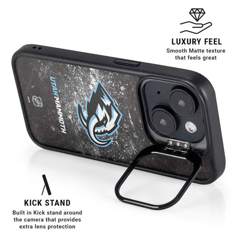 NHL Utah Mammoth Ice Frost iPhone 14 Kickstand Case