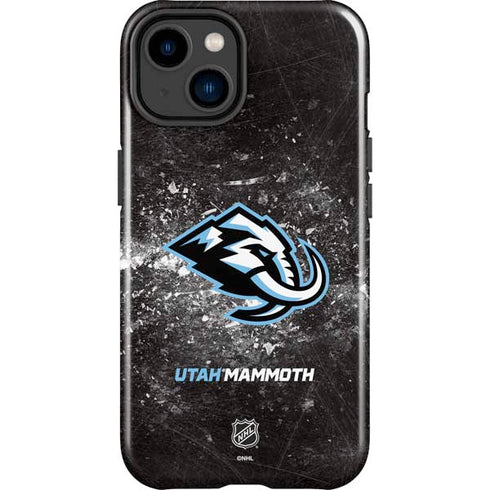 NHL Utah Mammoth Ice Frost iPhone 14 Plus Impact Case