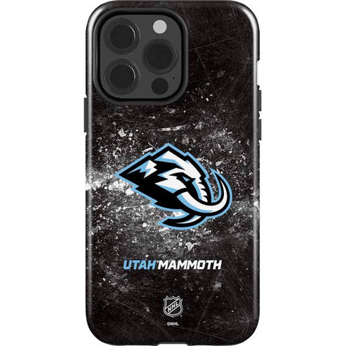 NHL Utah Mammoth Ice Frost iPhone 14 Pro Impact Case