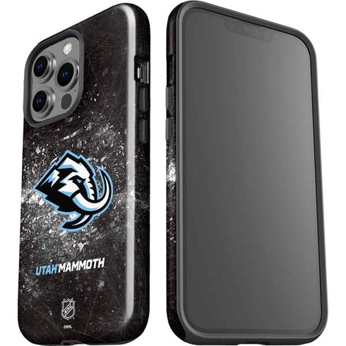 NHL Utah Mammoth Ice Frost iPhone 14 Pro Impact Case