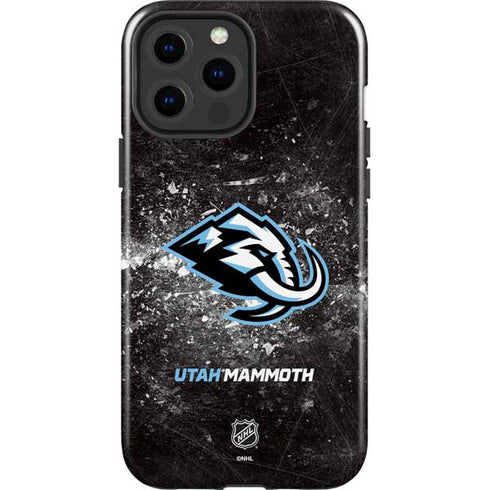 NHL Utah Mammoth Ice Frost iPhone 14 Pro Max Impact Case