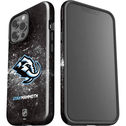 NHL Utah Mammoth Ice Frost iPhone 14 Pro Max Impact Case