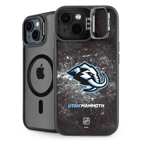 NHL Utah Mammoth Ice Frost iPhone 15 Kickstand Case